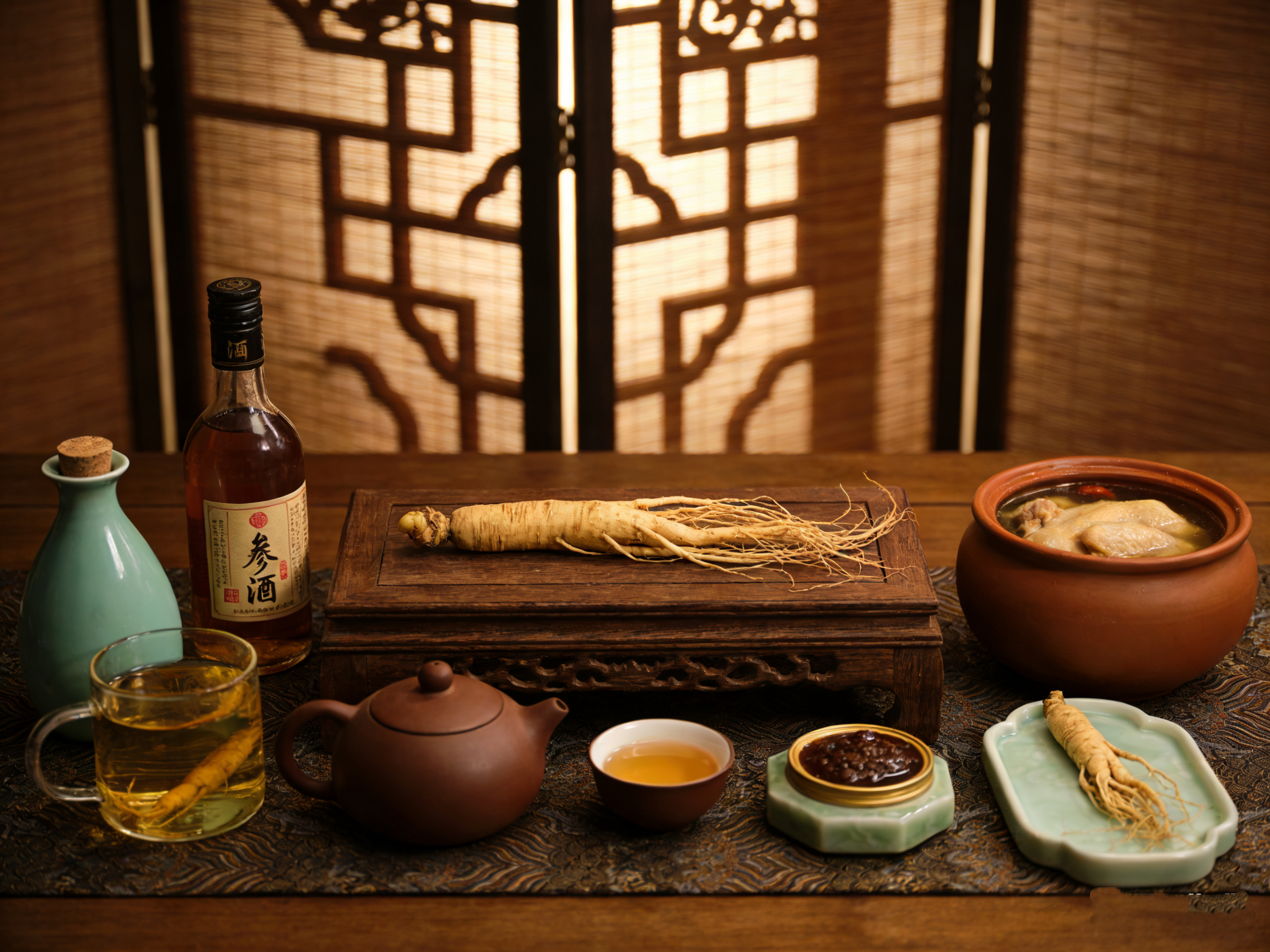 从一杯酒到一滴膏：人参养生的千年溯源记，藏着中国人的顶级养生智慧